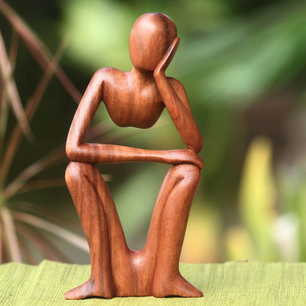 Handcrafted Wood Sculpture Wayfair