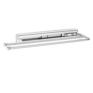 Pull Out Kitchen Towel Holder Rail 2-ARM 460mm 