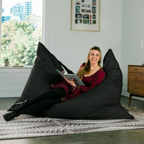denim bean bag chair