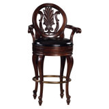 Bragdon 30.5 Swivel Bar Stool by Canora Grey
