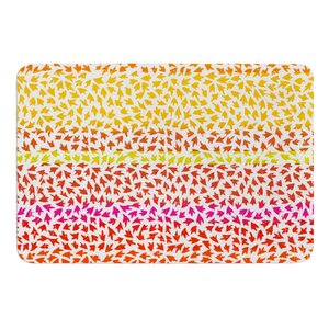 Sunset Arrows by Sreetama Ray Bath Mat