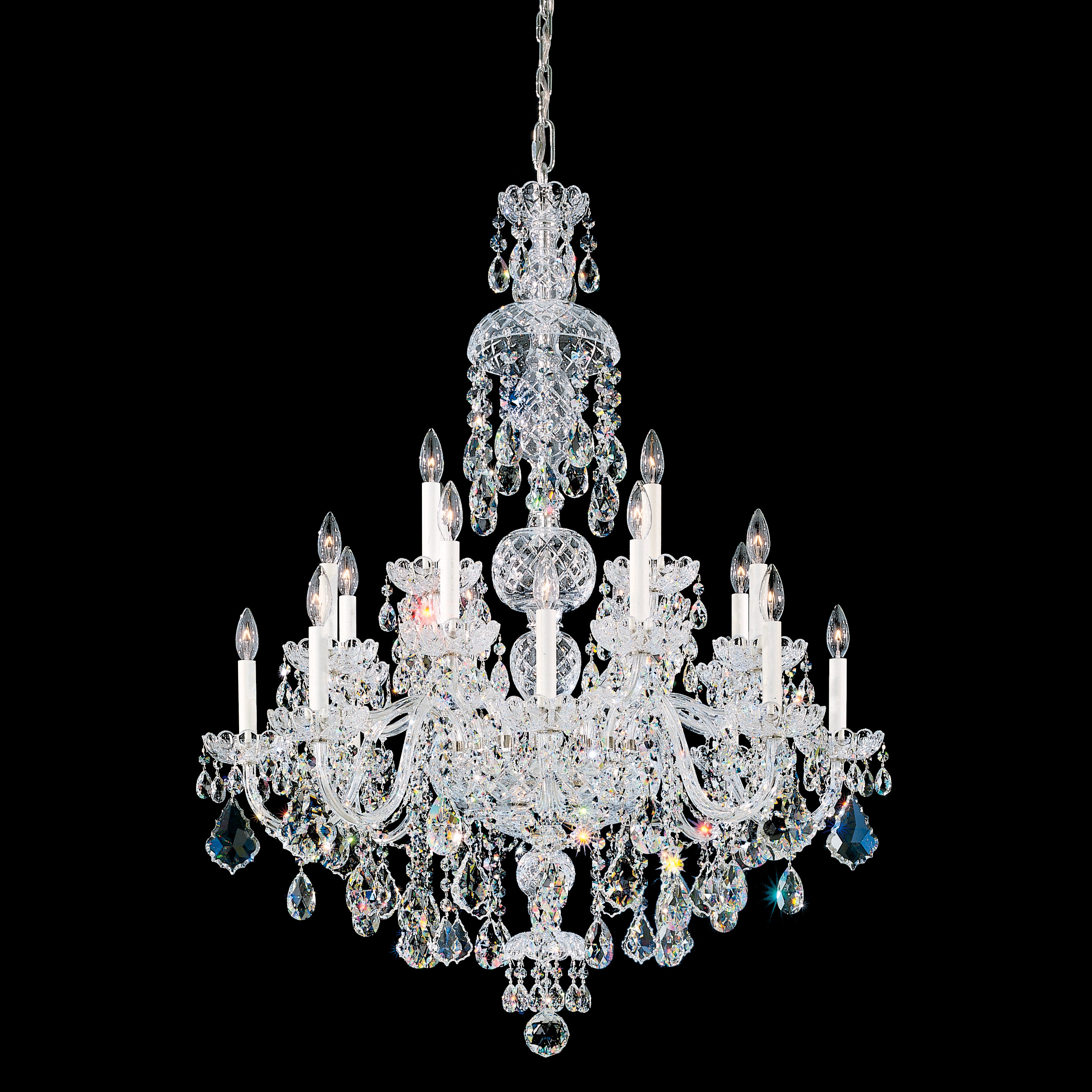 Schonbek Olde World 25 Light Candle Style Classic Traditional Chandelier Wayfair