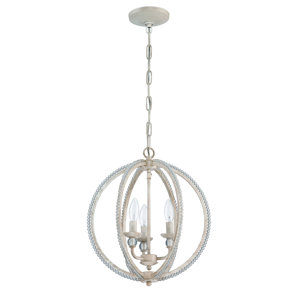 Clarice 3-Light Candle-Style Chandelier