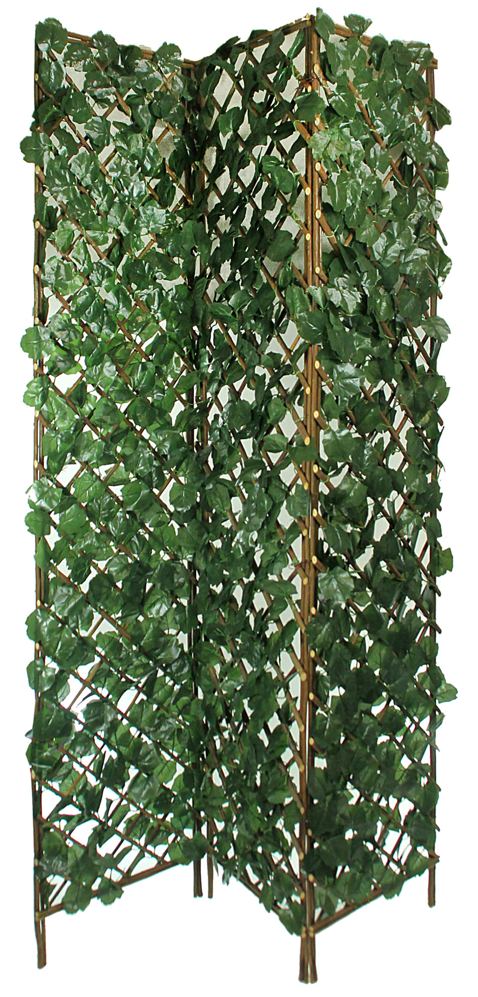 Essential Decor & Beyond 71'' H x 47'' W Vinyl Folding Trellis