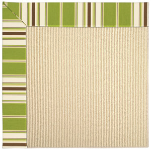 Zoe Machine Tufted Green/Brown Indoor/Outdoor Area Rug