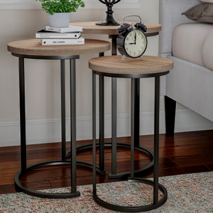 Caire 3 Piece Nesting Tables (Set Of 3)