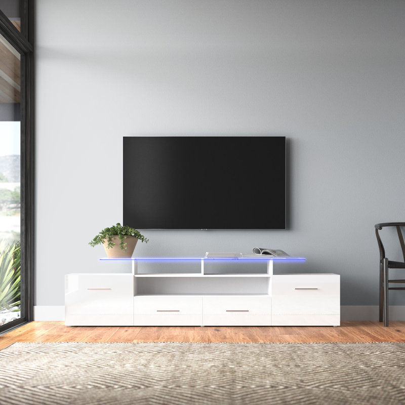 Orren Ellis Casares Tv Stand For Tvs Up To 70 Reviews Wayfair