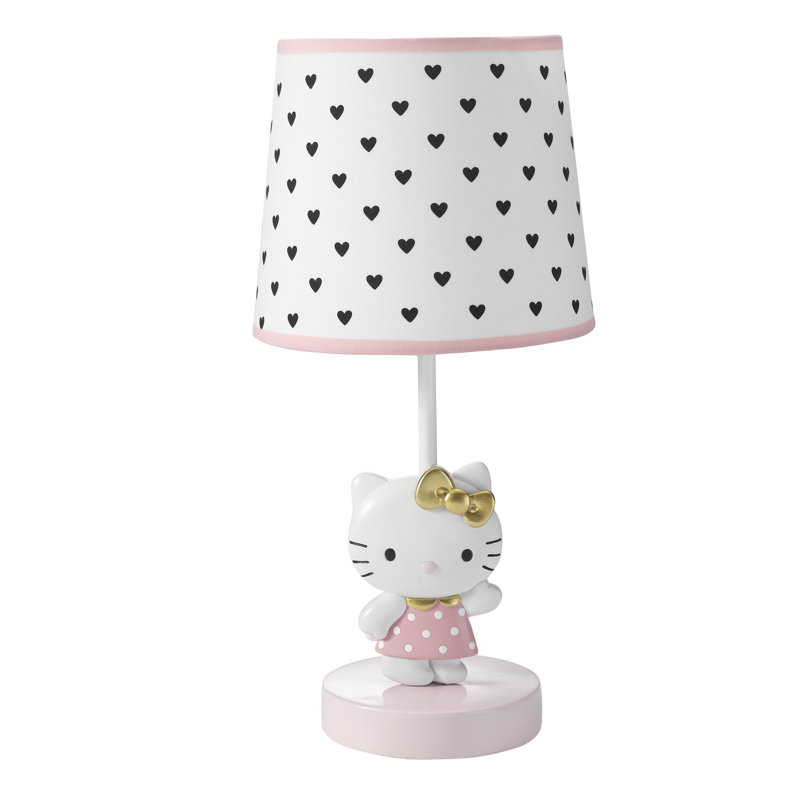 Bedtime Originals Hello Kitty Luv 14 25 Table Lamp Wayfair
