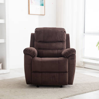 Red Barrel Studio Divonte Genuine Leather Manual Recliner