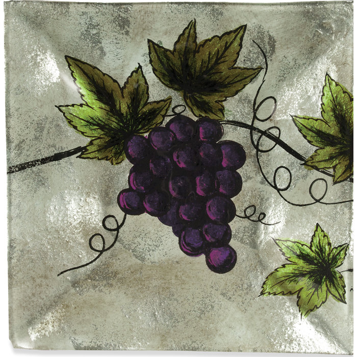 Winston Porter Shayla Square Decorative Plate Wayfair Ca