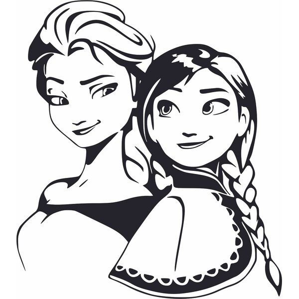Free Free 99 Elsa And Anna Silhouette Svg SVG PNG EPS DXF File