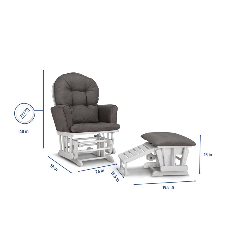 Graco Parker Glider With Ottoman & Reviews 