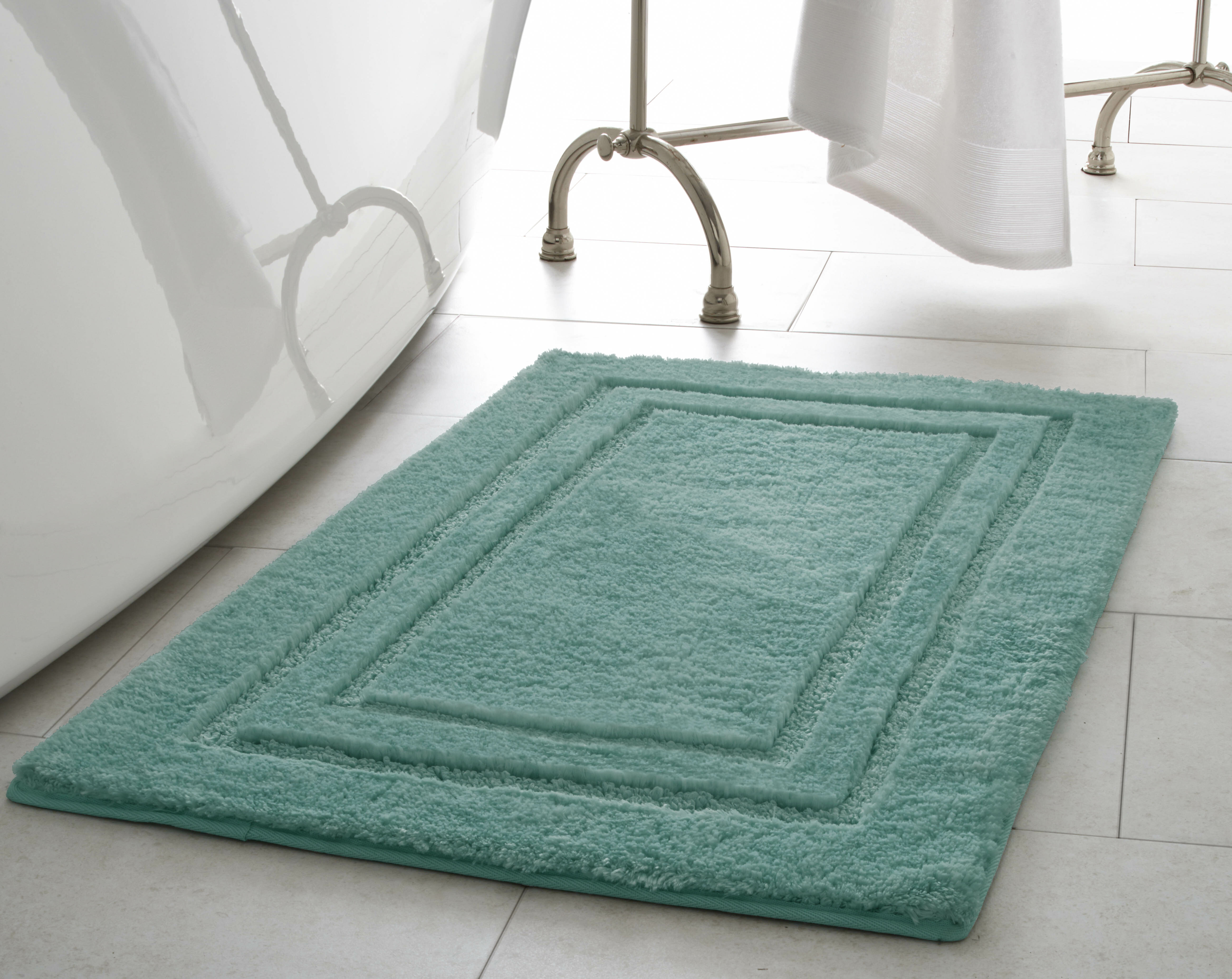 Laura Ashley Pearl Double Border 2 Piece Bath Rug Set Reviews