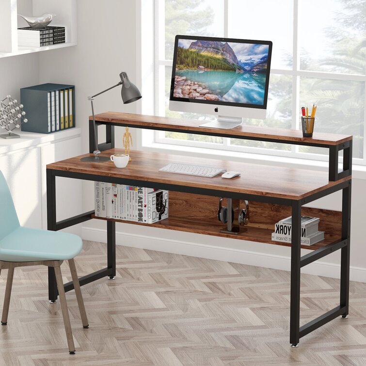 17 Stories Kennelly Desk & Reviews | Wayfair