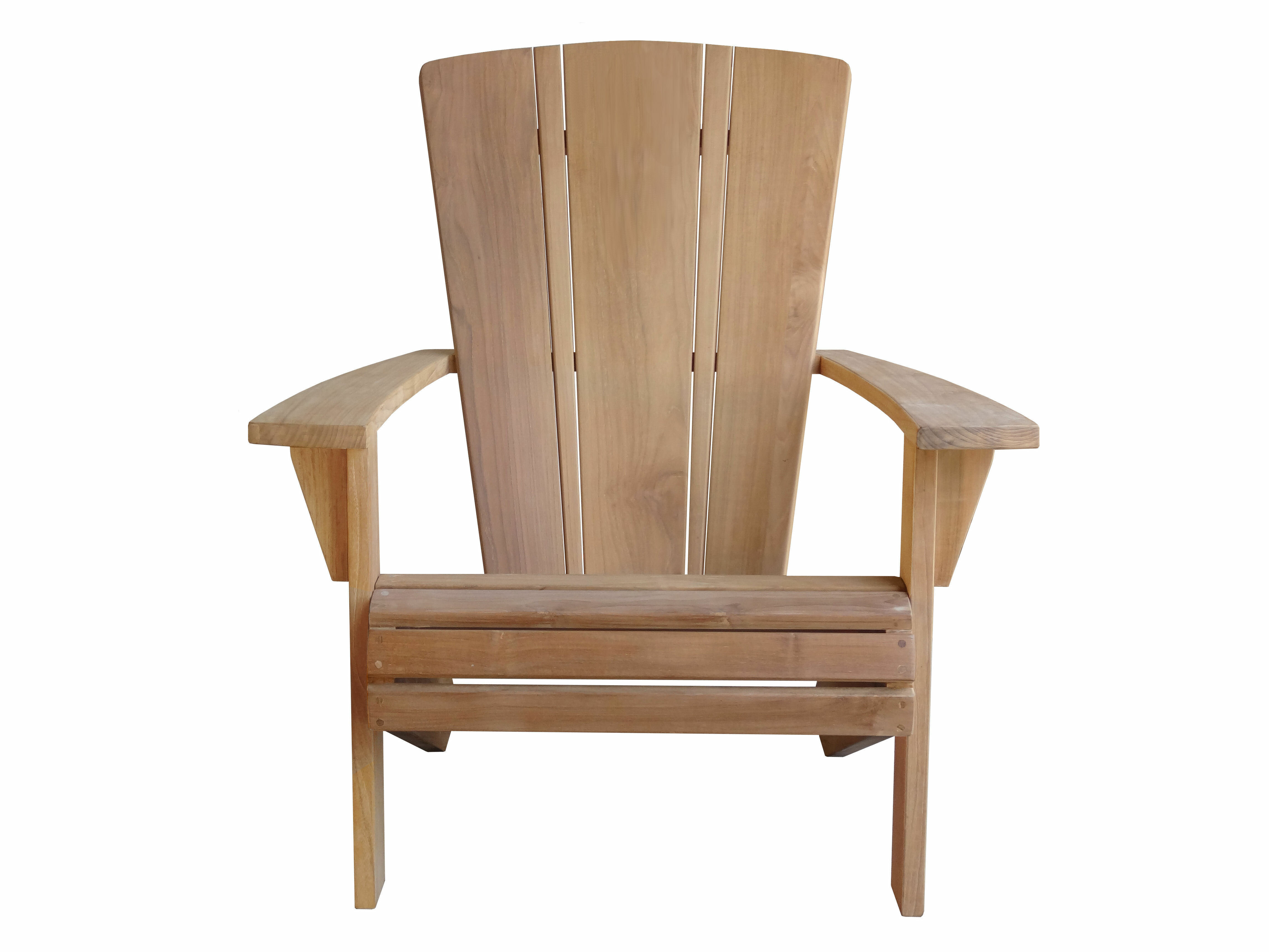 Brindley Santa Fe Teak Adirondack Chair Reviews Allmodern