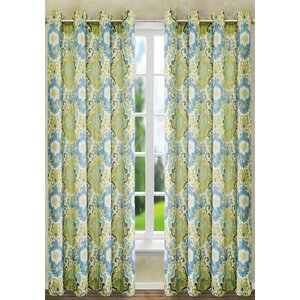 Mead Lined Grommet Single Curtain Panel