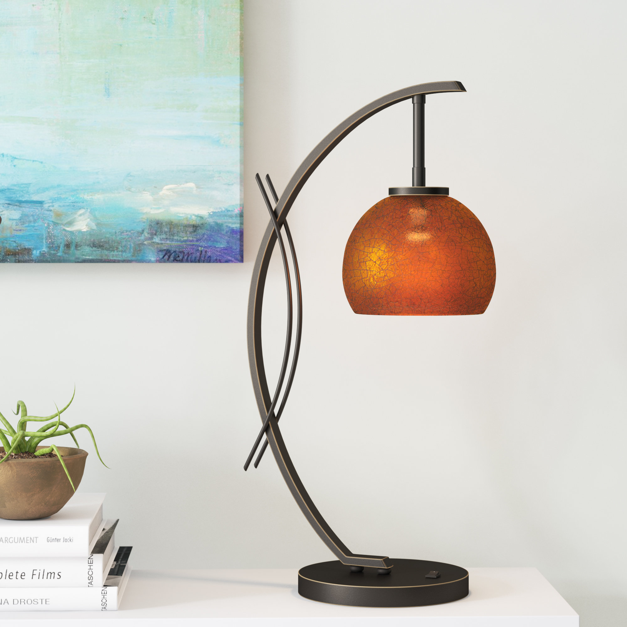 arched desk lamp