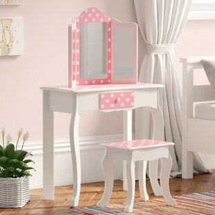 wooden childrens dressing table