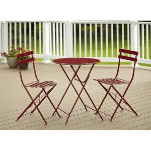 Coomes 3 Piece Bistro Set