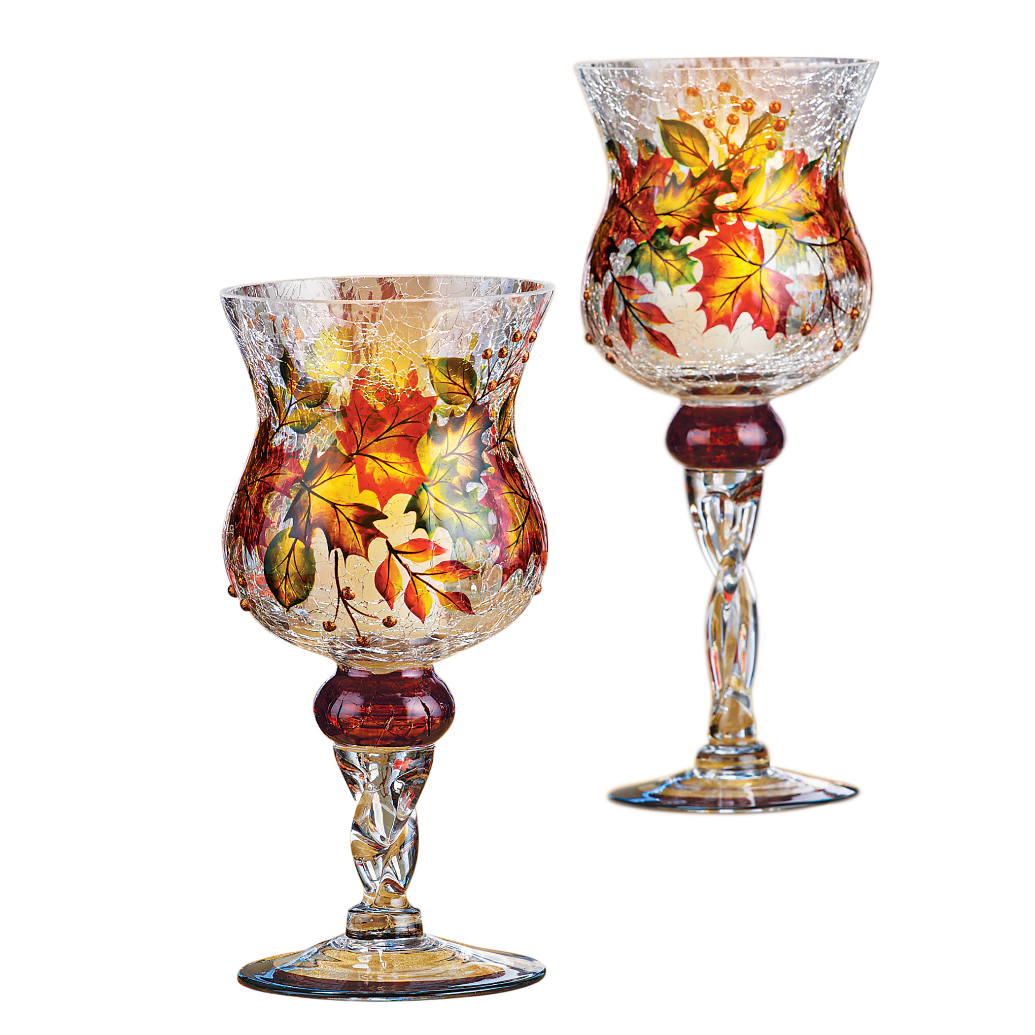 House of Hampton® Glass Tabletop Hurricane Wayfair
