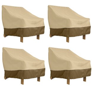 Quick Buy Donahue Deep Seated Patio Chair Cover Set Of 4 By