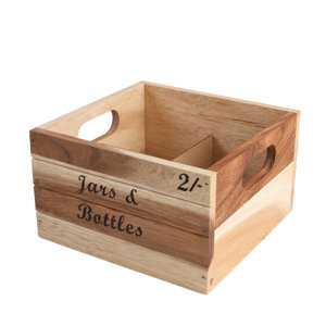 Check price and read more information from trusted store. Kiste Jars and Bottles aus Holz von T&G Woodware Ltd