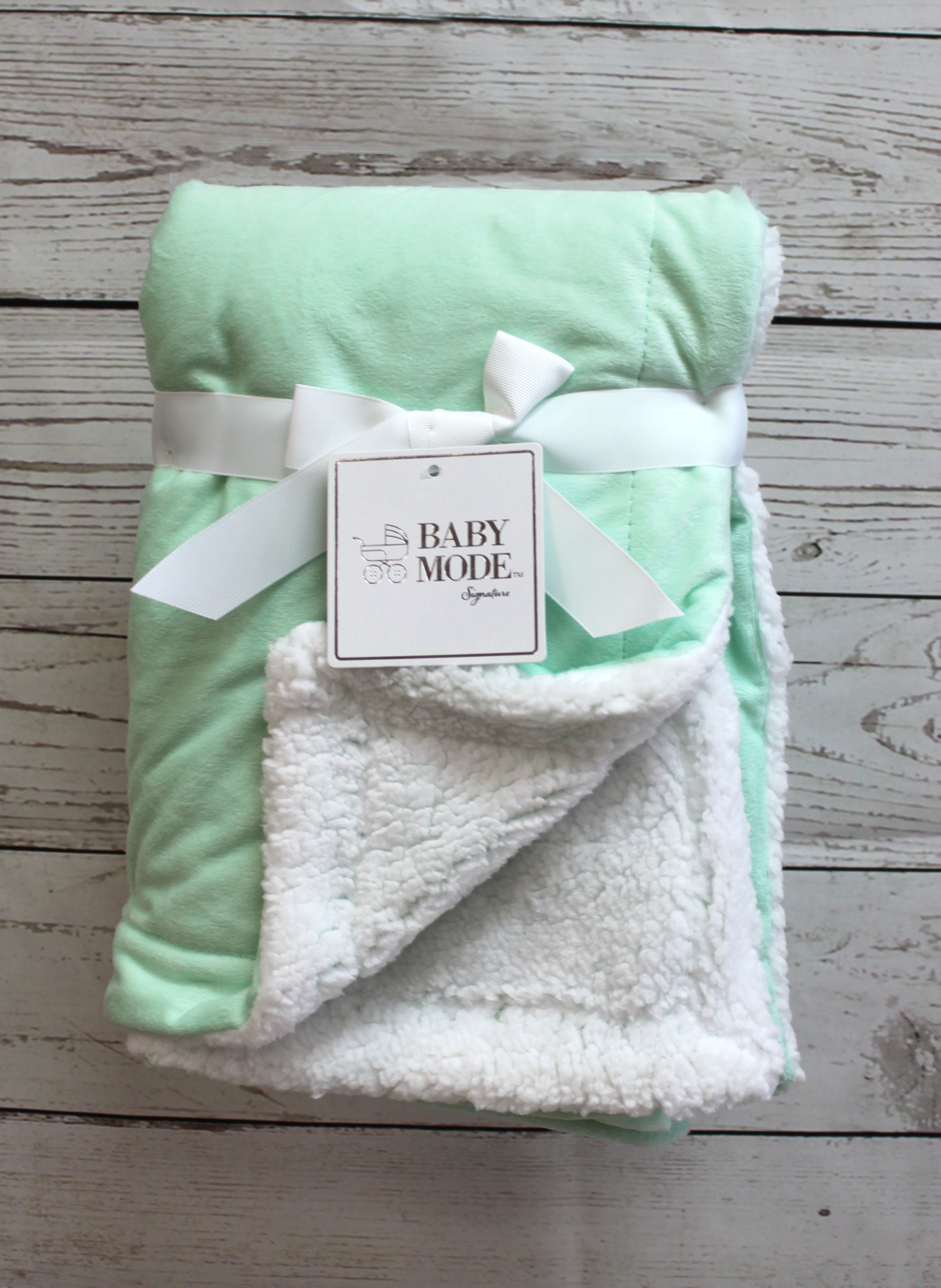 sherpa baby blanket