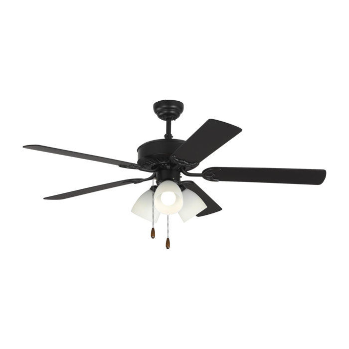 52 Shorthill 5 Blade Ceiling Fan Light Kit Included