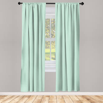 Highland Dunes Antonella Corales De Marina Knitted Jacquard Lace Window Semi Sheer Curtain Panels Reviews Wayfair
