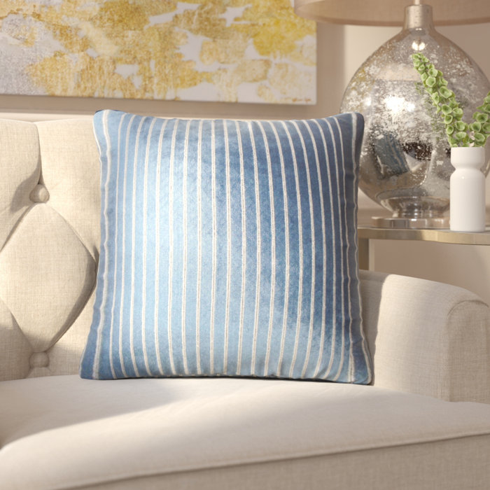 Everly Quinn Brecken Striped Throw Pillow Wayfair Ca