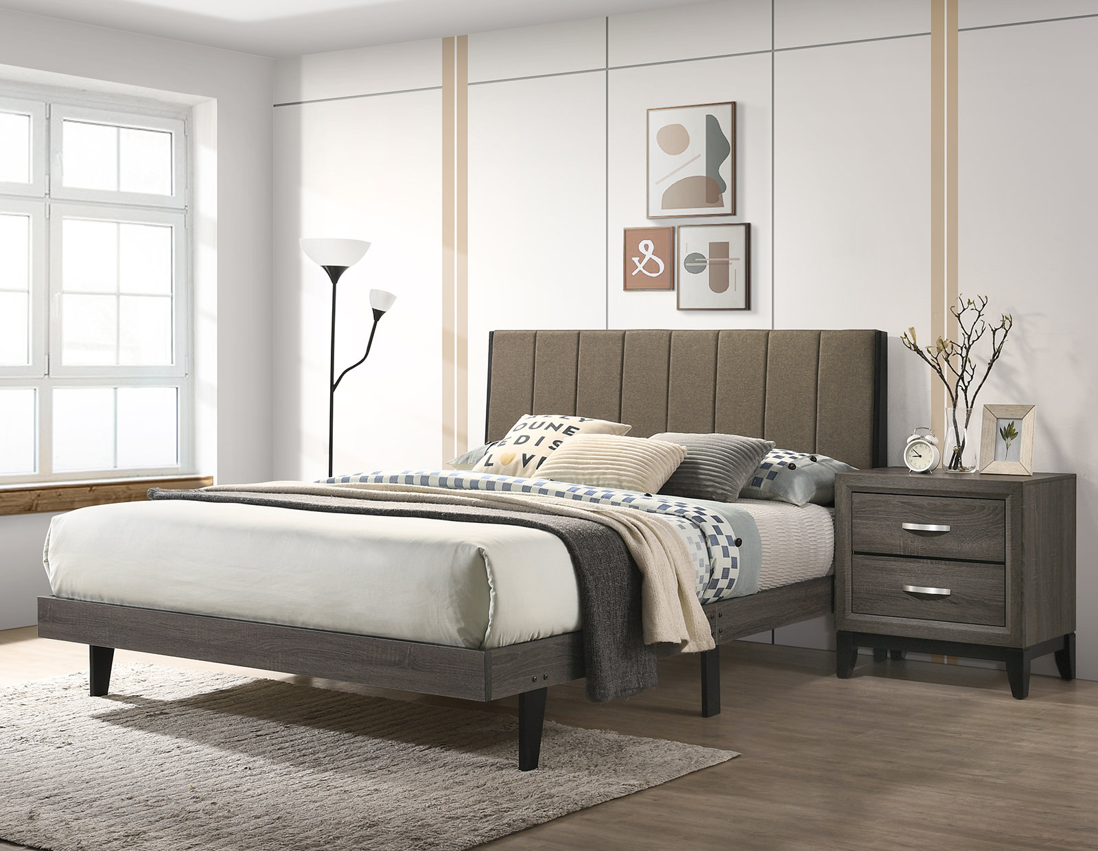 Latitude Run® Valdemar Queen Platform Bed | Wayfair