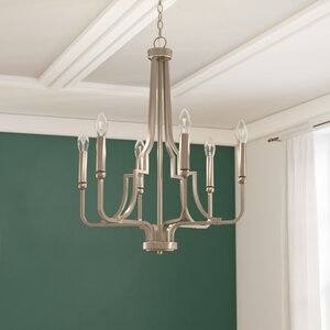 Climsland 6-Light Candle-Style Chandelier