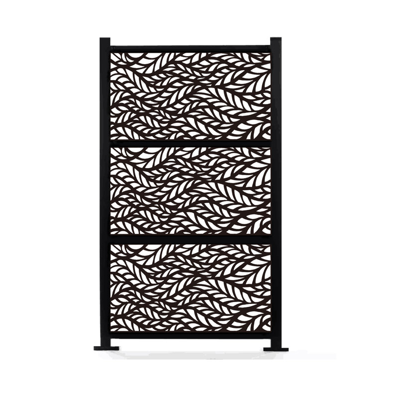 E Joy 6 Ft H X 4 Ft W Metal Privacy Screen Wayfair