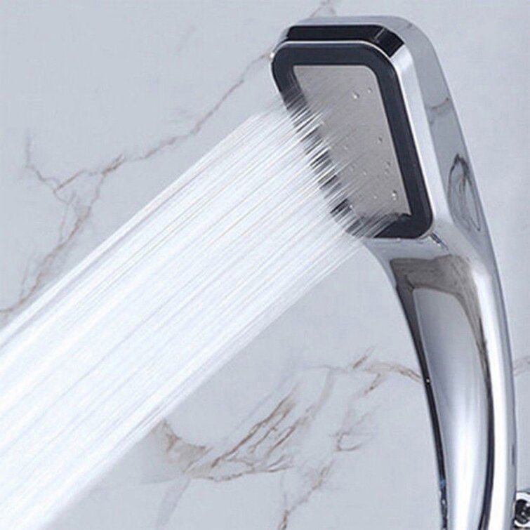 Shower Head High Pressure Powerful Boosting Spray Bath Water Saving 300 Holes 