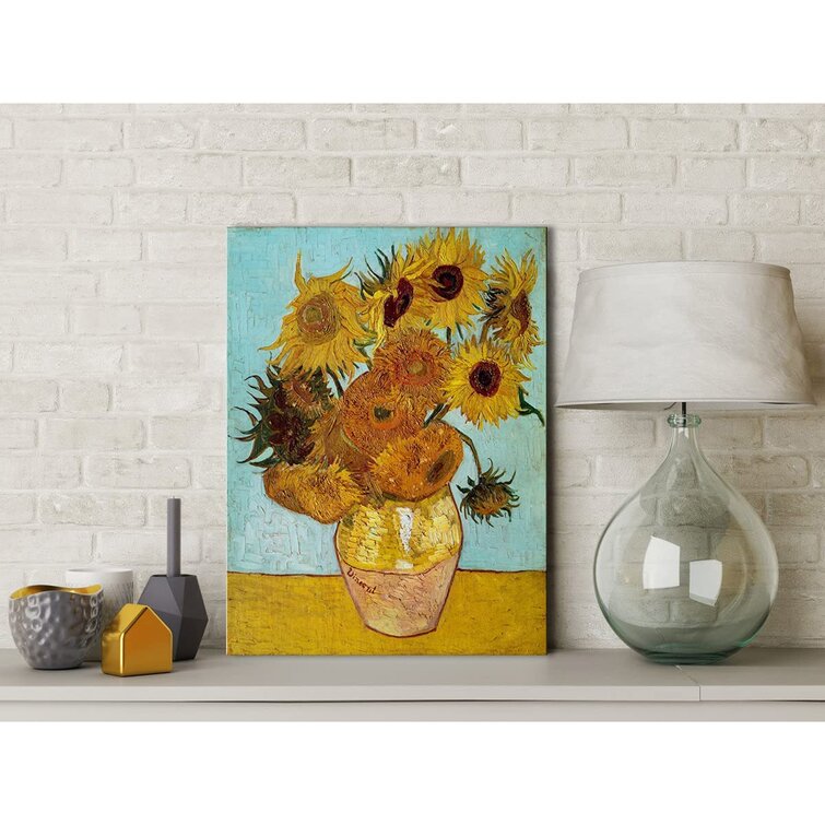 Van Gogh Oil painting sunflower Picture HD Printed on canvas Wall art Decor gift 