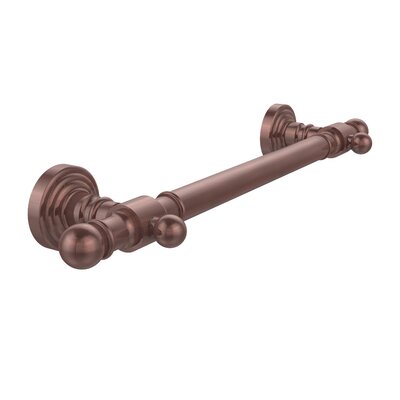 Beresford Grab Bar Charlton Home® Finish: Antique Copper, Length: 16