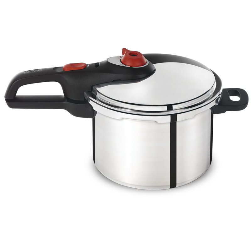 Pressure Cooker Stainless Steel T-fal 6.3-Quart Cookware Durable Stovetop Best