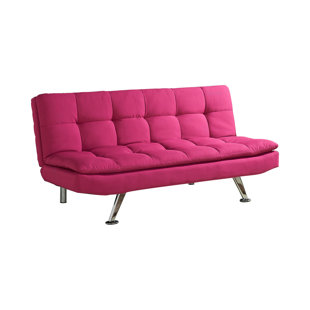 Hot Pink Sofa Wayfair Co Uk 3 Seater Clic Clac Sofa Bed