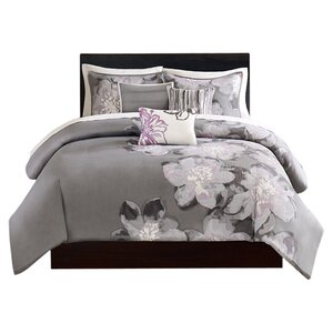 Dmitri 6 Piece Reversible Duvet Cover Set