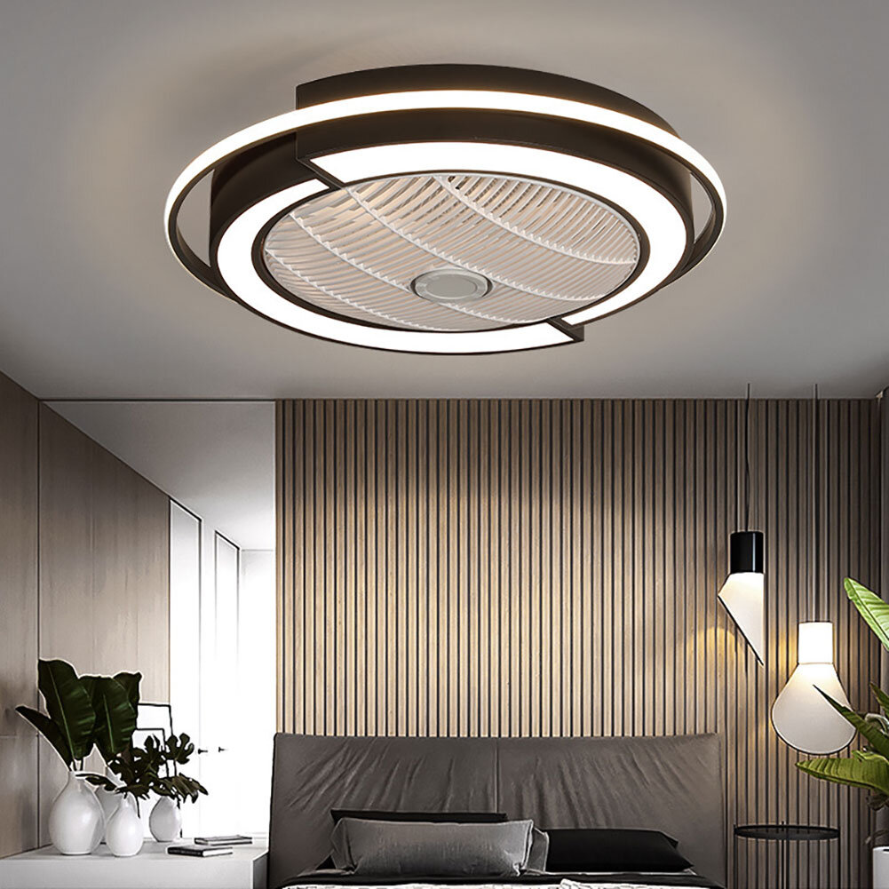 lucite ceiling fan with light