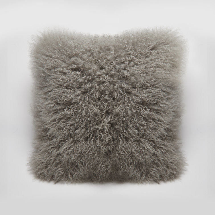 mongolian wool pillow