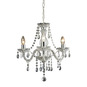 Cornelius 3-Light Crystal Chandelier