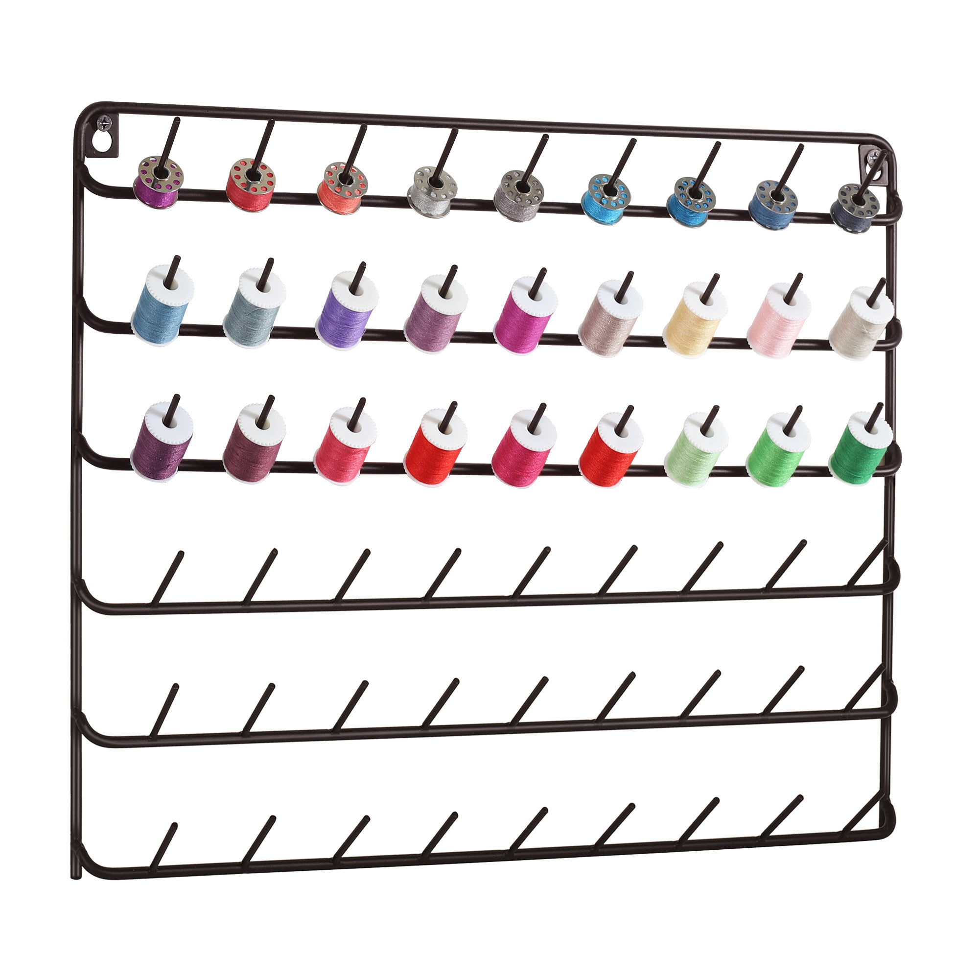 Rebrilliant Kaie Wall Storage Organizer with Key Hooks Wayfair