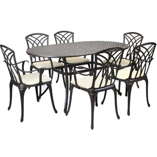 Dante 6 Seater Dining Set With Cushions By Sol 72 Outdoor