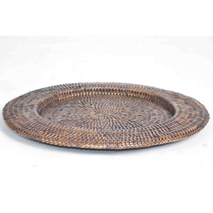 Rattan Plate Chargers Wayfair Quickview