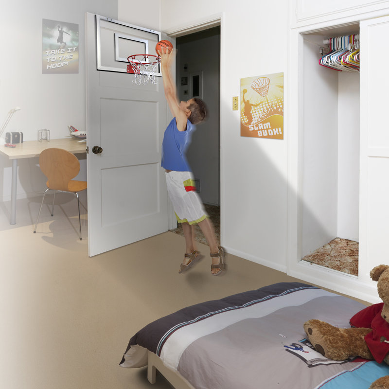 Gosports Basketball Door Hoop With 3 Premium Basketball And Pump