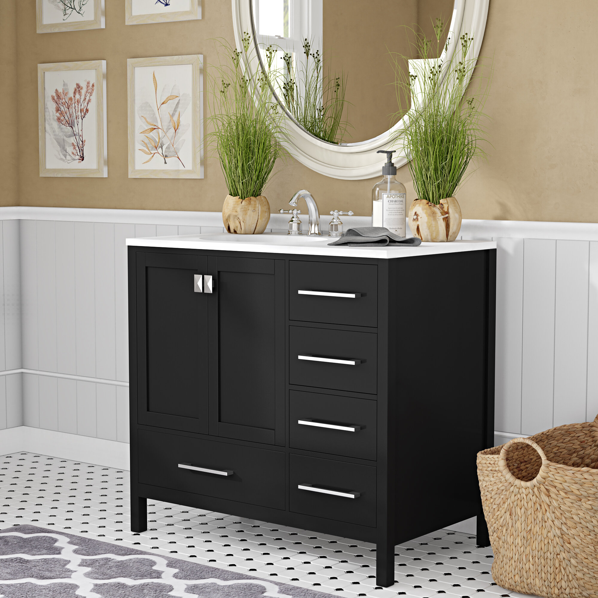 Longshore Tides Langford 36 Single Bathroom Vanity Set Reviews Wayfair Ca