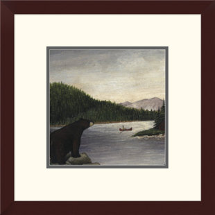 North Woods Decor Wayfair North Woods Bear Ii Print