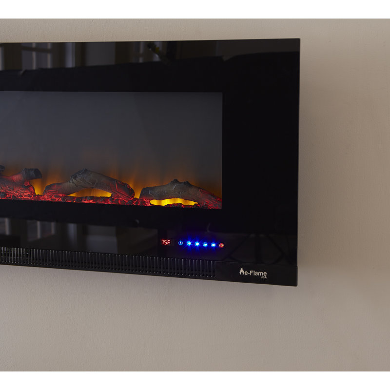 E Flame Wall Mounted Electric Fireplace Insert Reviews Wayfair