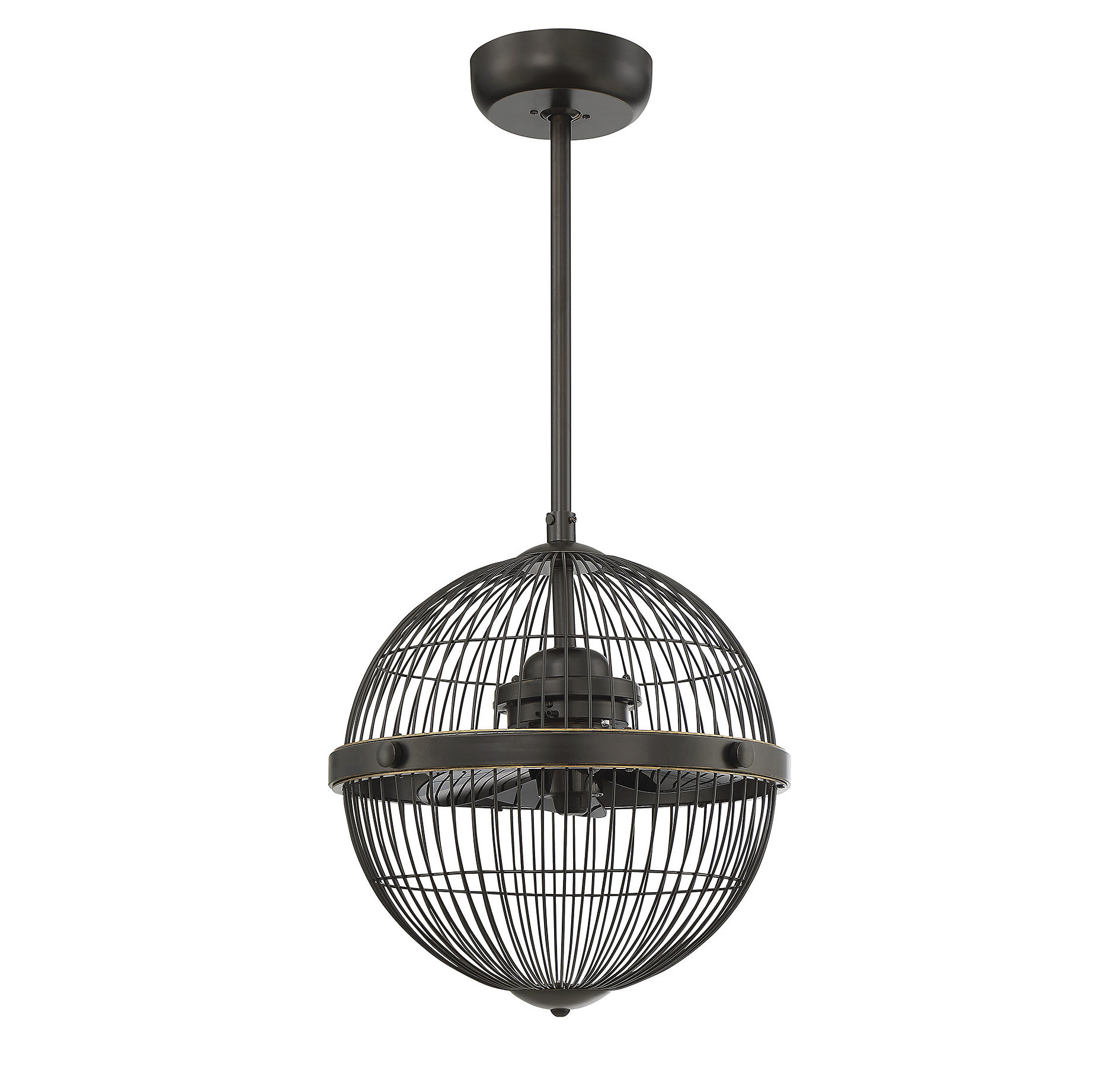 Trent Austin Design 17" Alexandrea Pendant 3 Blade Ceiling ...
